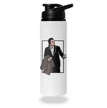 Láhev Bastard Zmatený Travolta lahev na vodu White