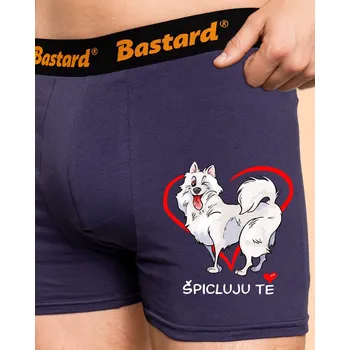 Trenýrky Bastard Špicluju tě boxerky Blue Navy