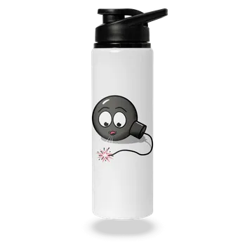 Láhev Bastard Bomba lahev na vodu White