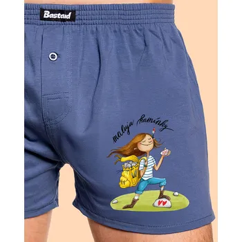 Trenýrky Bastard Maluju kamínky pánské trenky Blue