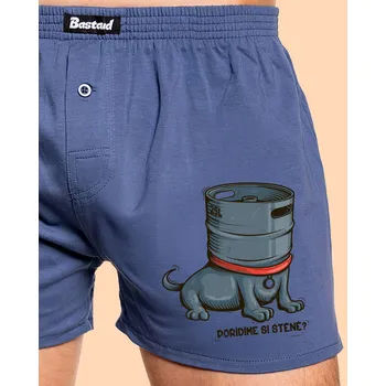 Trenýrky Bastard Štěně pánské trenky Blue