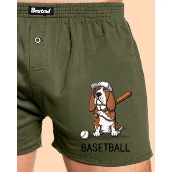 Bastard Basetball pánské trenky Khaki