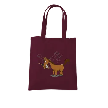 Nákupní taška Bastard Jednorožec taška Burgundy