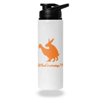 Láhev Bastard What's wrong lahev na vodu White