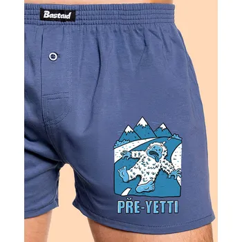 Trenýrky Bastard Pře-Yetti pánské trenky Blue