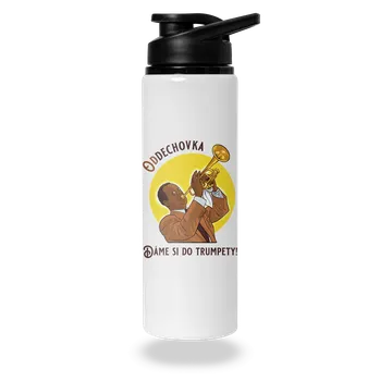 Láhev Bastard Oddechovka lahev na vodu White