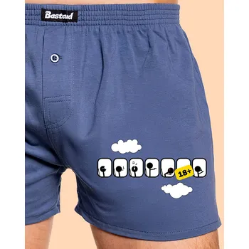 Pánské spodní prádlo Bastard Letadlo pánské trenky Blue