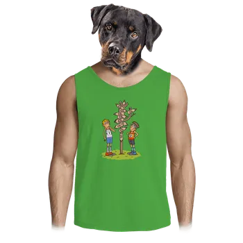 Pánské oblečení Bastard Cíl pánské tílko Lime