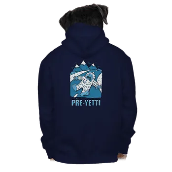 Pánská mikina Bastard Pře-Yetti pánská mikina na zip Navy