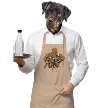 Kuchyňská zástěra Bastard Perníková apokalypsa zástěra Rope