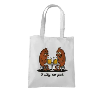 Bastard Buřty na pivě taška White