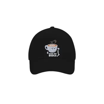 Kšiltovka Bastard Kafe by bodlo kšiltovka baseballka Black