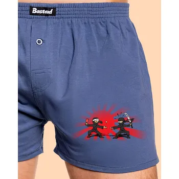 Trenýrky Bastard Ninja pánské trenky Blue