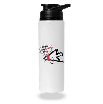 Láhev Bastard Klikař lahev na vodu White