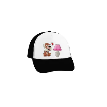 Kšiltovka Bastard Zamilovaný pes kšiltovka truckerka Black cap