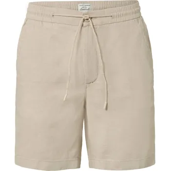 Dámské kraťasy 659218 - Tchibo - Lněné šortky - pro muže - vel. L 52/54 - barva: béžová