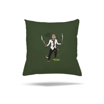 Polštář Bastard Vrhám šavle polštář Olive Green