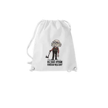 Bastard Neklidný bez kafe vak White