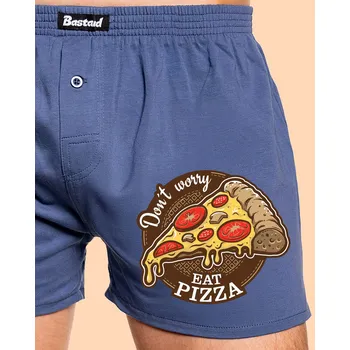 Pánské spodní prádlo Bastard Pizza pánské trenky Blue