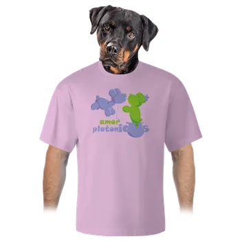 Pánské tričko Bastard Kaktus unisex tričko oversized Orchid