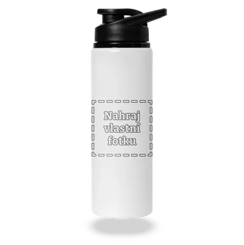 Láhev Bastard Vlastní potisk lahev na vodu White