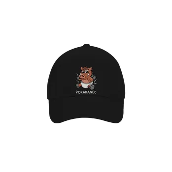 Kšiltovka Bastard Pokakanec kšiltovka baseballka Black
