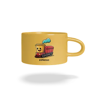 Bastard Expresso hrnek makronka Yellow Macaron