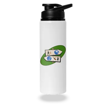 Láhev Bastard Dálkový pochod lahev na vodu White