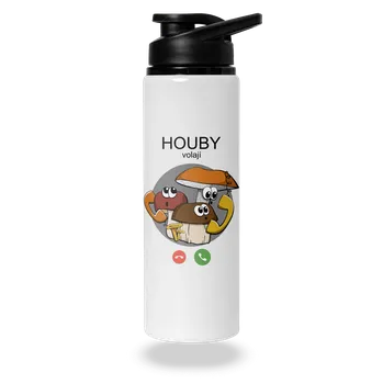 Láhev Bastard Houby volají lahev na vodu White