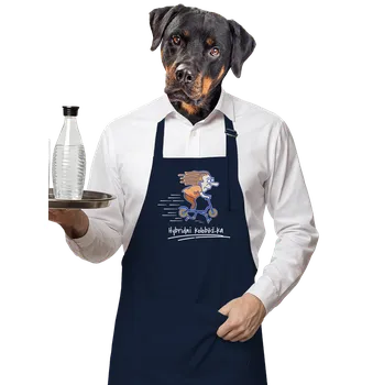 Kuchyňská zástěra Bastard Hybridní koloběžka zástěra Navy