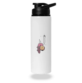 Láhev Bastard Dáda na rybách lahev na vodu White