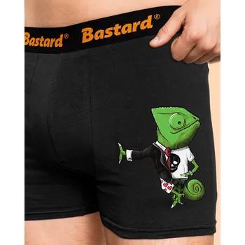 Trenýrky Bastard Mistr převleků boxerky Black