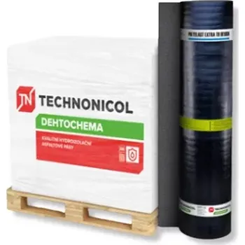 Hydroizolace Dehtochema asfaltový pás POLYELAST TR asfaltový pás (cena za m2) 1 x 7,5 m červená