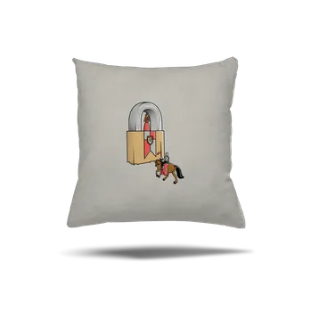 Polštář Bastard Na zámku polštář Stracciatella