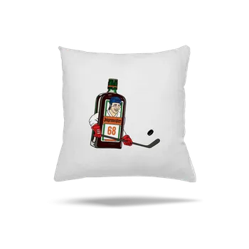 Polštář Bastard Jágrmeister polštář White