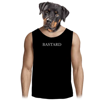 Pánské tílko Bastard Bastard v luxusu pánské tílko Black