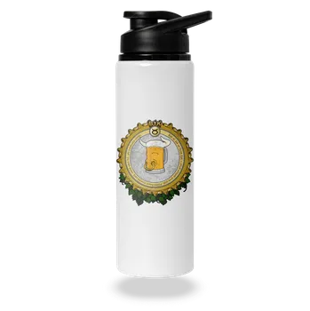 Láhev Bastard Pivní horoskop: Býk lahev na vodu White