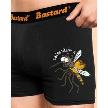 Trenýrky Bastard Z komára velblouda boxerky Black