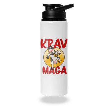 Láhev Bastard Krav Maga lahev na vodu White