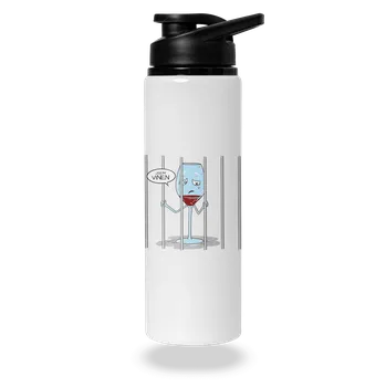 Láhev Bastard Jsem vinen lahev na vodu White