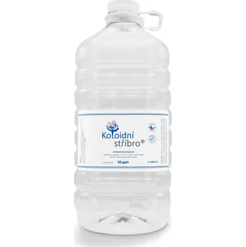 Kosmetika Koloidní stříbro kanystr 5000 ml Koncentrace: 20 ppm