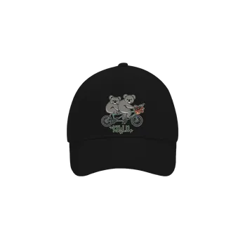 Kšiltovka Bastard Koalo kšiltovka baseballka Black
