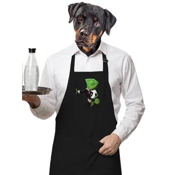 Kuchyňská zástěra Bastard Mistr převleků zástěra Black