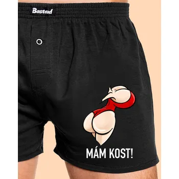 Trenýrky Bastard Kost pánské trenky Black