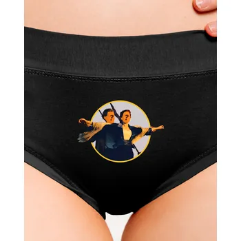 Souprava dámského spodního prádla Bastard Titanic dámské kalhotky Black