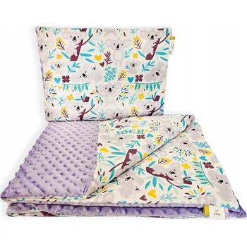 Povlečení Sada Povlečení MINKY DEKA 75x100 PROŠÍVANÁ POLŠTÁŘ 30x40 2dílná LILO