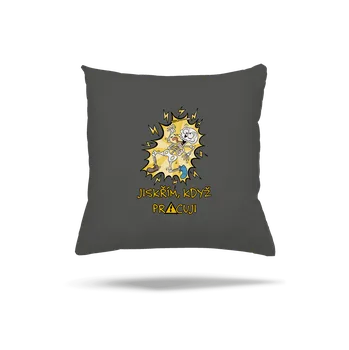 Polštář Bastard Jiskřím polštář Gray Pol