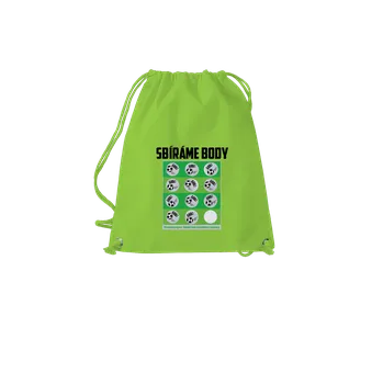 Sportovní vak Bastard Sbíráme body - fotbal vak Apple Green