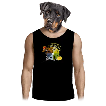 Pánské tílko Bastard Kolo neštěstí pánské tílko Black