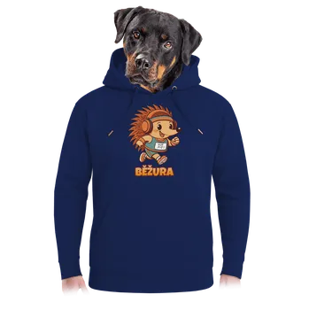 Pánská mikina Bastard Běžura unisex mikina premium Navy